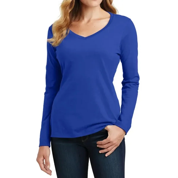 Ladies' long-sleeve V-neck tee.... from ASI 61125 Hit Promotional Products / Hit®
