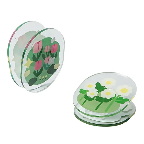 Transparent acrylic paper clip plus full color UV imprint on 1... from ASI 37218 Athena Promo (tm)