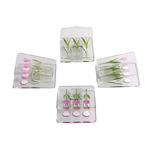 Transparent acrylic paper clip plus full color UV imprint on 1... from ASI 37218 Athena Promo (tm)