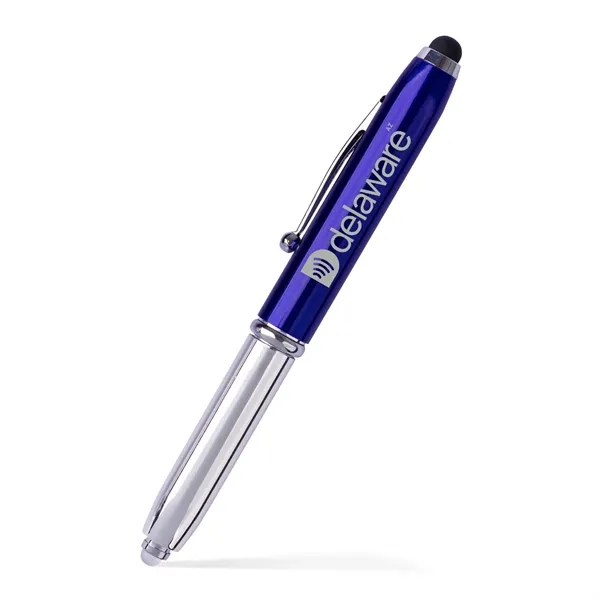 Empress stylus metal ballpoint pen with light.... from ASI 55583 GMG Pen