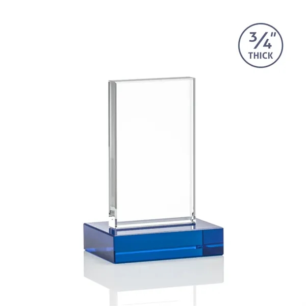 The Holmes Starfire Crystal Award features a tall Starfire Upright mounted... from ASI 84592 St Regis Group / St Regis