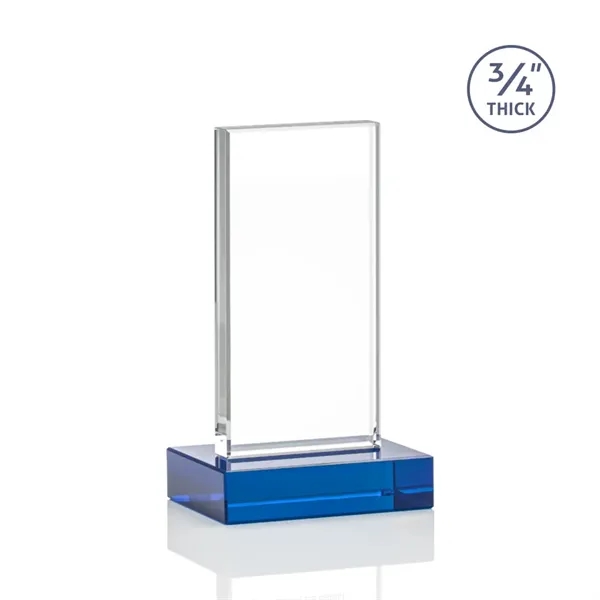 The Holmes Starfire Crystal Award features a tall Starfire Upright mounted... from ASI 84592 St Regis Group / St Regis