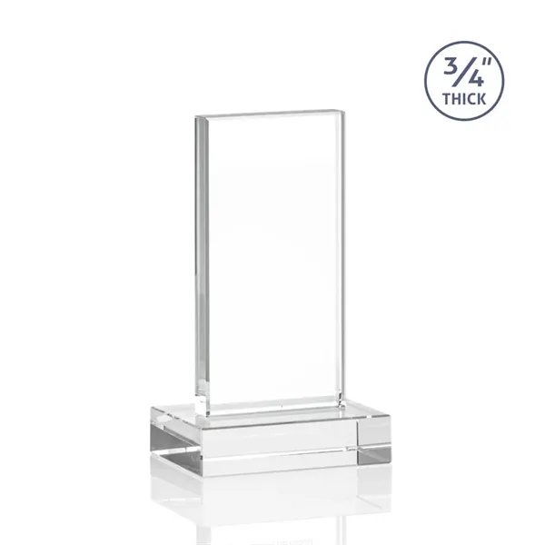The Holmes Starfire Crystal Award features a tall Starfire Upright mounted... from ASI 84592 St Regis Group / St Regis