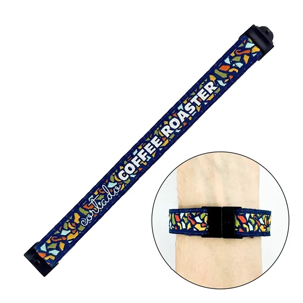 5/8" x 7.75", polyester/polypropylene, up to 8-color woven imprint, made in... from ASI 92980 WOV-IN® / Universal Strap/Wov-In Line