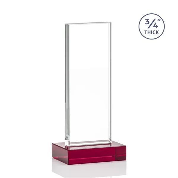 The Holmes Starfire Crystal Award features a tall Starfire Upright mounted... from ASI 84592 St Regis Group / St Regis
