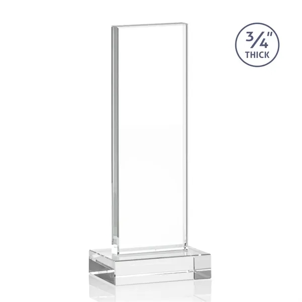 The Holmes Starfire Crystal Award features a tall Starfire Upright mounted... from ASI 84592 St Regis Group / St Regis