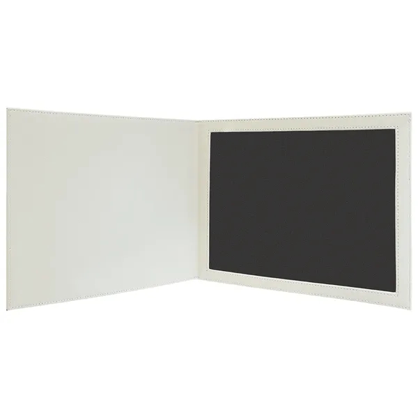 9" x 12" white PU leatherette document holder for 8 1/2"... from ASI 74601 Calico