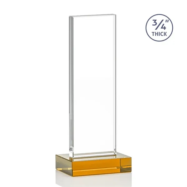 The Holmes Starfire Crystal Award features a tall Starfire Upright mounted... from ASI 84592 St Regis Group / St Regis