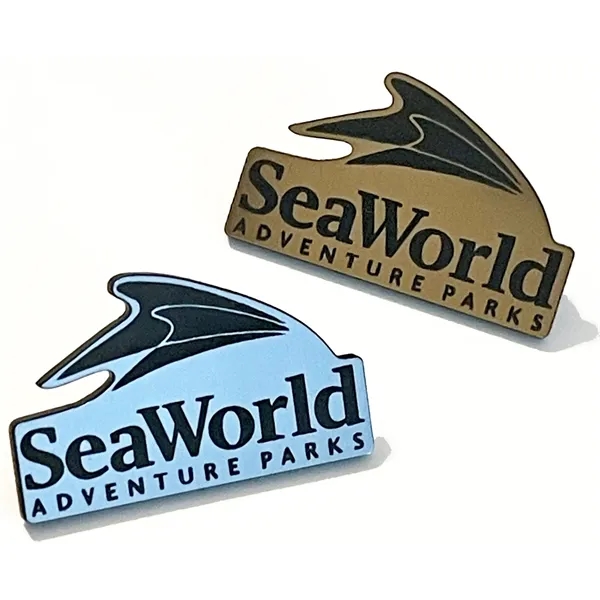 Laser Cut Acrylic Pin. USA Made... from ASI 40515 BILD Enterprises LLC