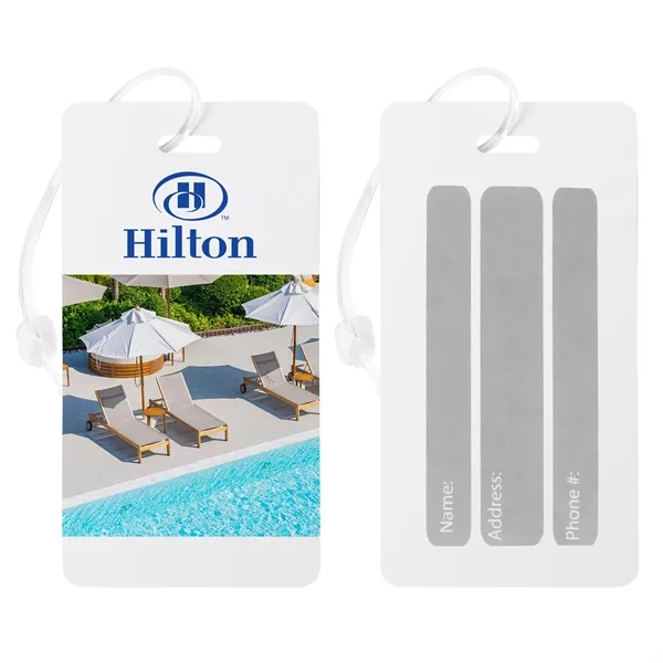 Rectangle shaped luggage tag... from ASI 44900 NC Custom (CI/Lanco) / Lanco