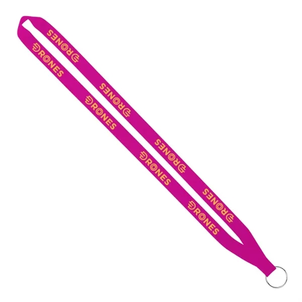 5/8" screen-printed lanyards: vibrant colors, 100% polyester, 33" length. Ready in... from ASI 67557 LimeLight Ent