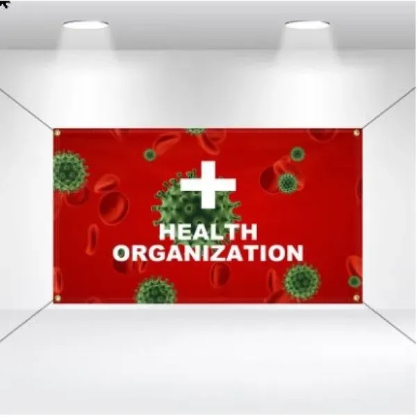 Durable and vibrant color fabric banner, cost effective to elevate any... from ASI 66230 Landes Inc