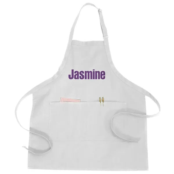 Butcher apron with neck strap and subdividable pockets.... from ASI 66230 Landes Inc