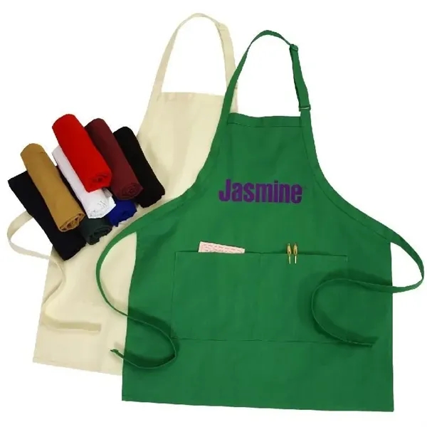Butcher apron with neck strap and subdividable pockets.... from ASI 66230 Landes Inc