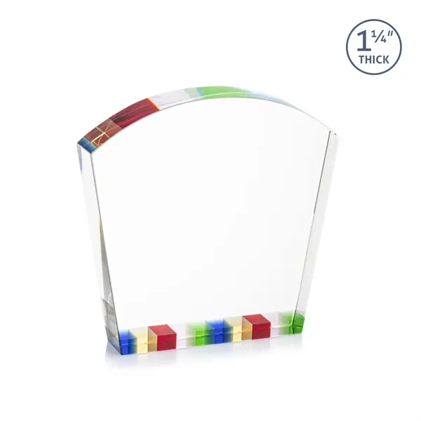 Celebrate achievements with our stunning **1 1/4" thick** freestanding Topeka Award,... from ASI 84592 St Regis Group / St Regis