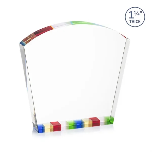 Celebrate achievements with our stunning **1 1/4" thick** freestanding Topeka Award,... from ASI 84592 St Regis Group / St Regis