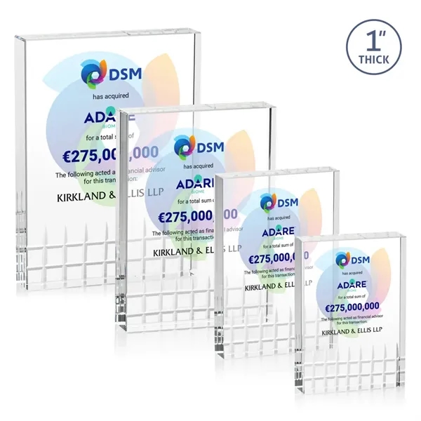 The Optical Crystal Lynch VividPrint™ Award exudes timeless beauty and prestige.... from ASI 84592 St Regis Group / St Regis