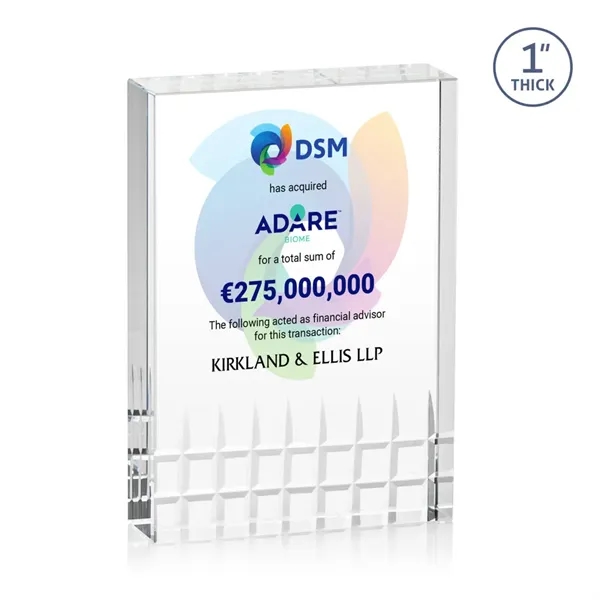 The Optical Crystal Lynch VividPrint™ Award exudes timeless beauty and prestige.... from ASI 84592 St Regis Group / St Regis