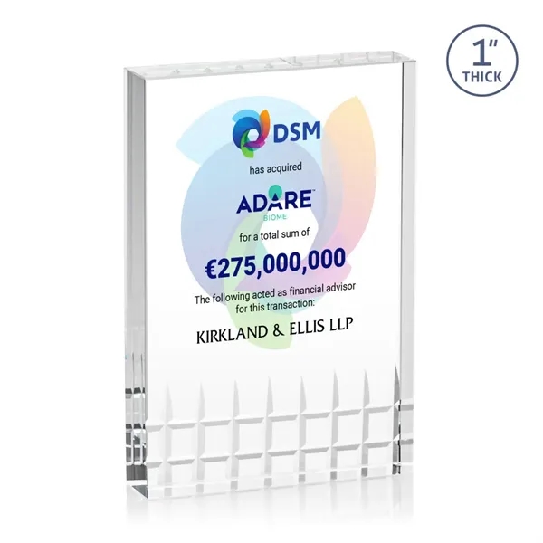 The Optical Crystal Lynch VividPrint™ Award exudes timeless beauty and prestige.... from ASI 84592 St Regis Group / St Regis