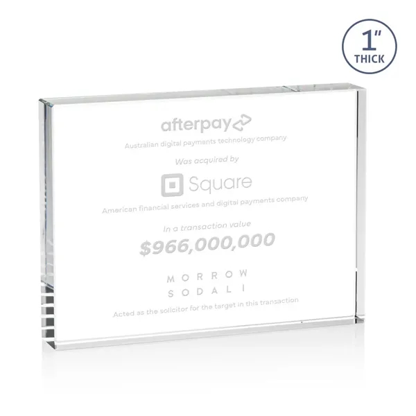 Our Optical Crystal Bendell Award is impeccably cut for clarity and... from ASI 84592 St Regis Group / St Regis