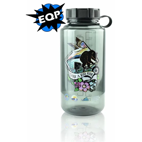 32 oz Wide Mouth BPA-free Tritan plastic Basecamp Water Bottle... from ASI 72657 Active Life Promo / Apres Ski Active Life