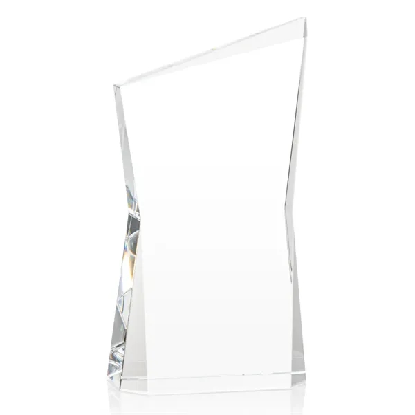 Honor excellence with our elegant thick freestanding optical crystal Roswell VividPrint™... from ASI 84592 St Regis Group / St Regis