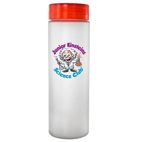 Clear View 22 oz. Full Color Frosted Glass Bottle... from ASI 30208 A P Specialties / AP Specialties