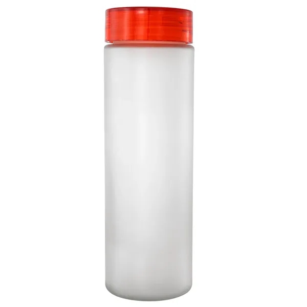Clear View 22 oz. Full Color Frosted Glass Bottle... from ASI 30208 A P Specialties / AP Specialties