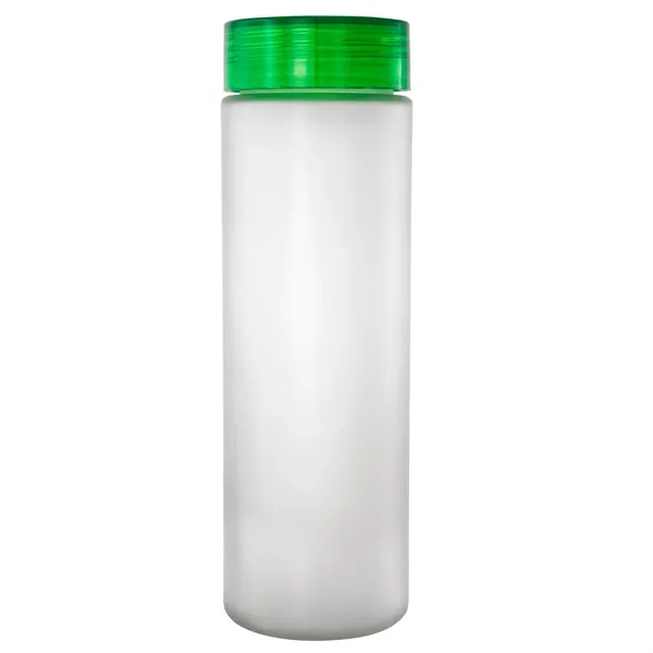 Clear View 22 oz. Full Color Frosted Glass Bottle... from ASI 30208 A P Specialties / AP Specialties