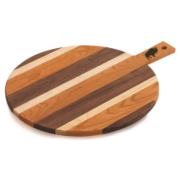 Round large charcuterie board made in the USA.... from ASI 88675 Picnic Plus