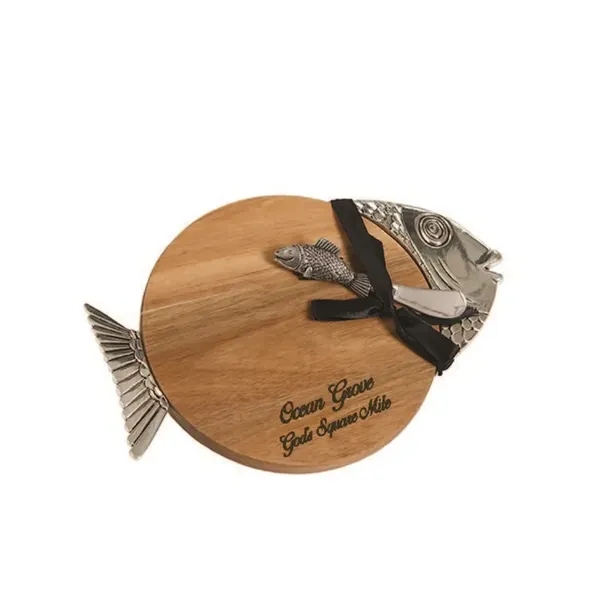 Tropical Cheese Board available in different shapes with matching cheese knife.... from ASI 88675 Picnic Plus