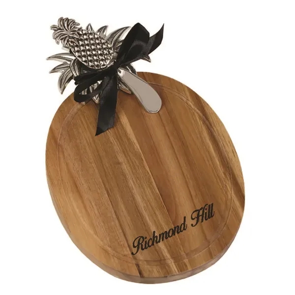 Tropical Cheese Board available in different shapes with matching cheese knife.... from ASI 88675 Picnic Plus