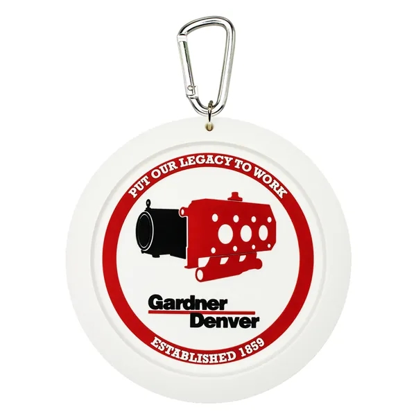 4" PVC golf putting target, bag tag and drink coaster with... from ASI 52263 EMT / EMT