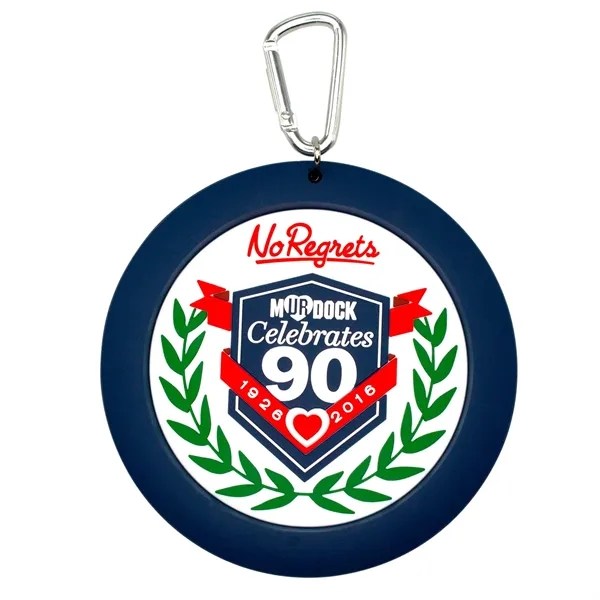 4" PVC golf putting target, bag tag and drink coaster with... from ASI 52263 EMT / EMT