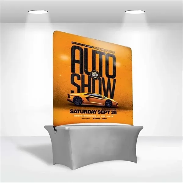 Full color fabric banner in both 6' and 8' with a... from ASI 66230 Landes Inc