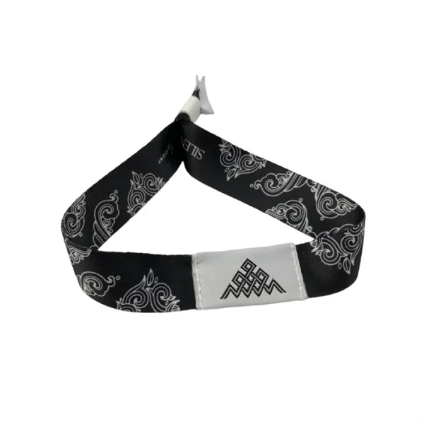 Woven fabric smart NFC wristband plus full color sublimation imprint on... from ASI 37218 Athena Promo (tm)