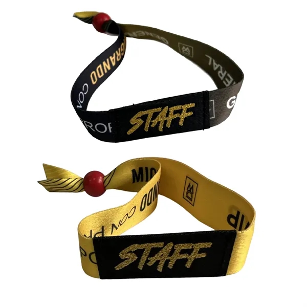 Woven fabric smart NFC wristband plus full color sublimation imprint on... from ASI 37218 Athena Promo (tm)
