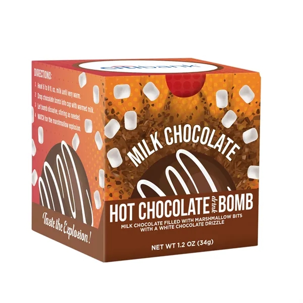 Hot Chocolate Bomb In Full Color Gift Box... from ASI 44900 NC Custom (CI/Lanco) / Chocolate Inn