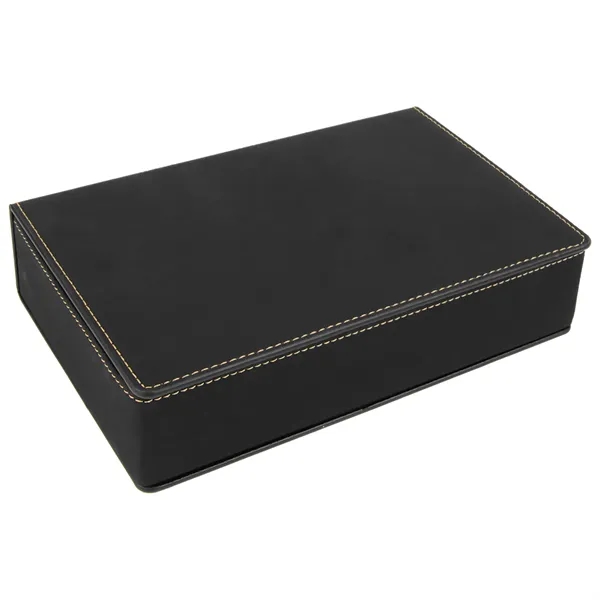 Gift set with 6 oz. leatherette-stainless steel flask, funnel and two... from ASI 74601 Calico