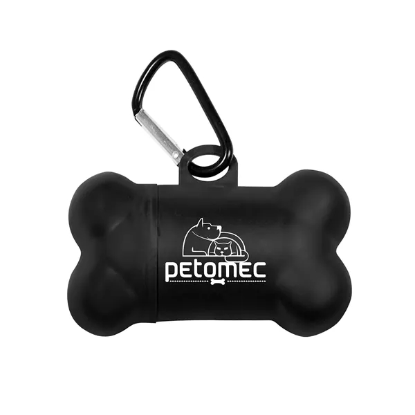 This bone shaped poop bag dispenser includes 20 disposable .0007mm PE... from ASI 52710 Lincoln Line