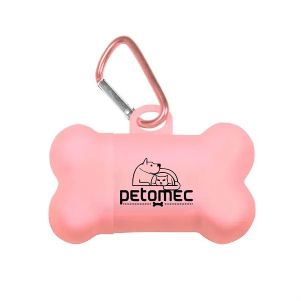 This bone shaped poop bag dispenser includes 20 disposable .0007mm PE... from ASI 52710 Lincoln Line