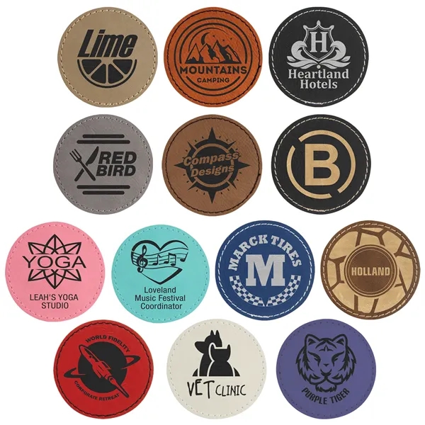 Laserable Leatherette Patch with Adhesive... from ASI 72657 Active Life Promo / Street Marketing Active Life