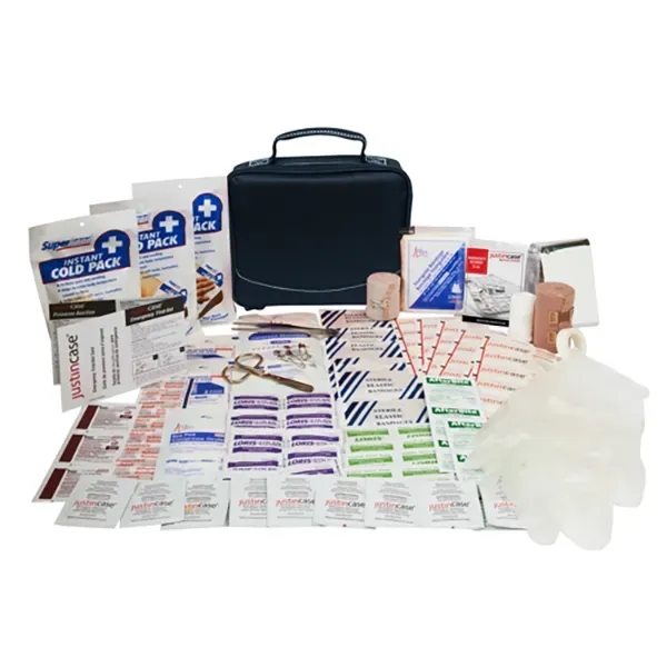 Team sports first aid kit. Constructed of puncture and water resistant... from ASI 63698 Justin Case®