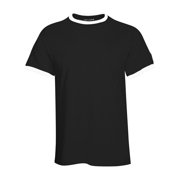 T-shirt made of 100% cotton with rib contrast collar and sleeve... from ASI 84358 S&S Activewear