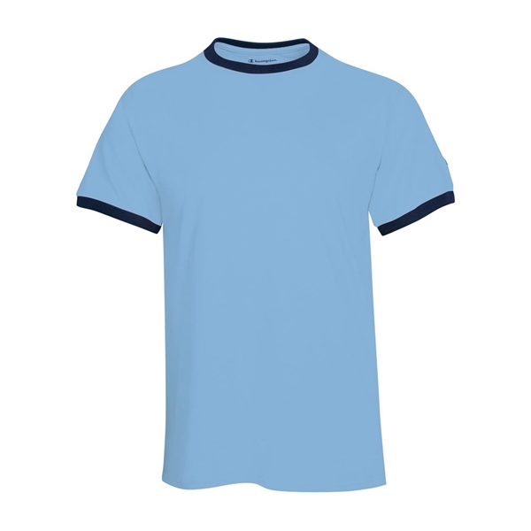 T-shirt made of 100% cotton with rib contrast collar and sleeve... from ASI 84358 S&S Activewear