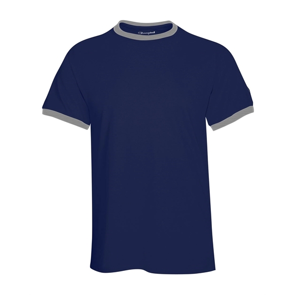 T-shirt made of 100% cotton with rib contrast collar and sleeve... from ASI 84358 S&S Activewear
