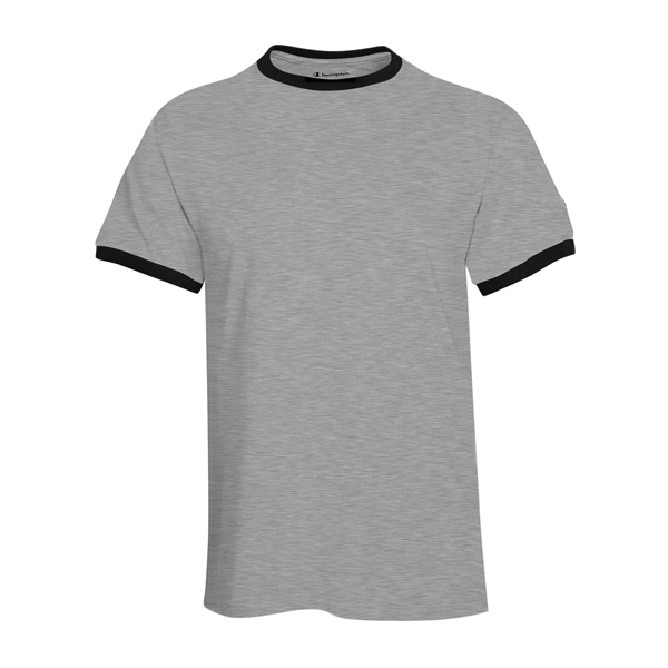 T-shirt made of 100% cotton with rib contrast collar and sleeve... from ASI 84358 S&S Activewear