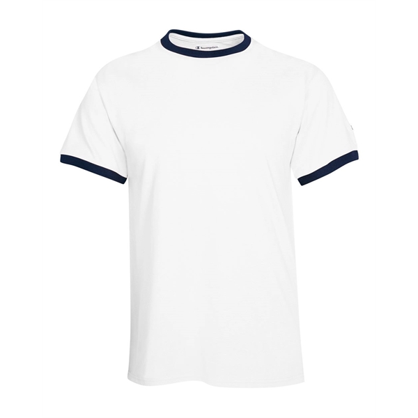T-shirt made of 100% cotton with rib contrast collar and sleeve... from ASI 84358 S&S Activewear
