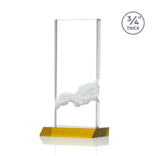 The Poole Award features a Starfire Crystal mounted on an Amber... from ASI 84592 St Regis Group / St Regis