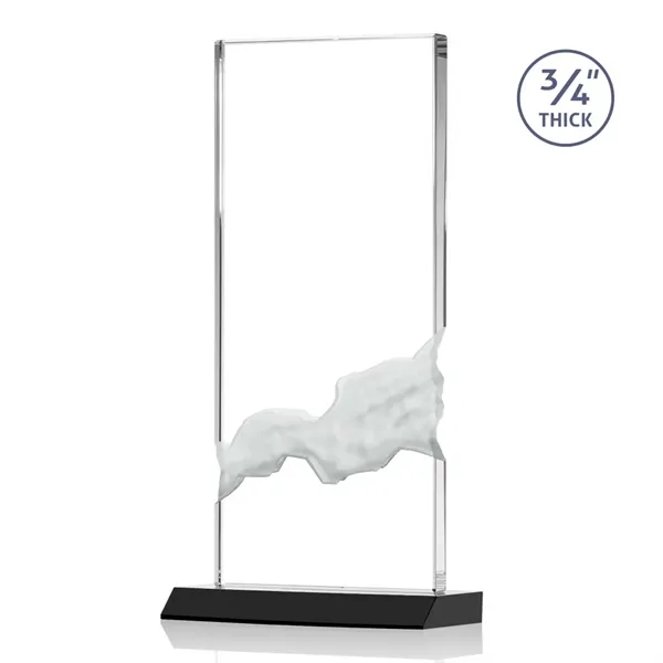 The Poole Award features a Starfire Crystal mounted on a Black... from ASI 84592 St Regis Group / St Regis